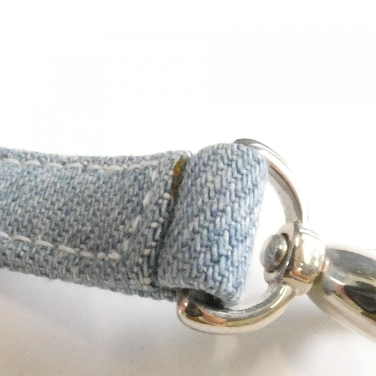 DIOR Lady Dior CAJ44561 Handbag Canvas 藍色 帆布 中古品B - 縮圖 8