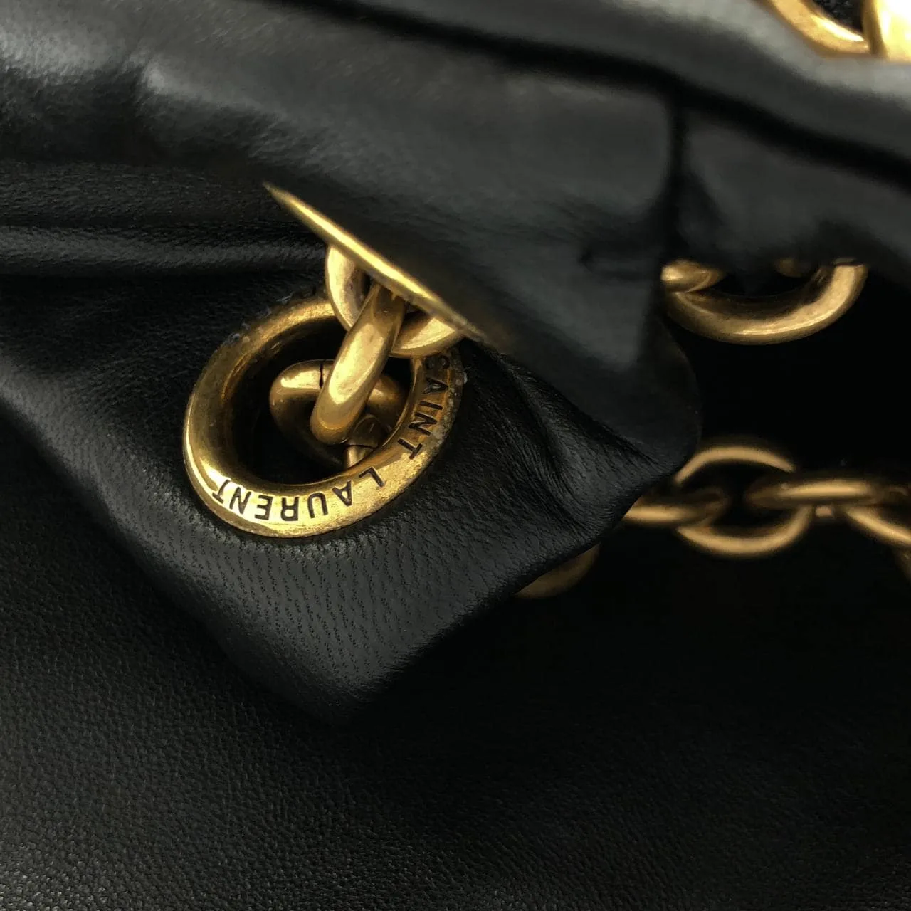 SAINT LAURENT 742431 AAB32 Shoulder Lambskin