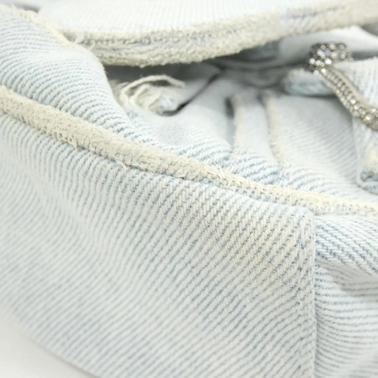 BALENCIAGA Le Cagole 671309 2AABV 肩背包 牛仔布 黑色 牛仔布 中古品A - 縮圖 3