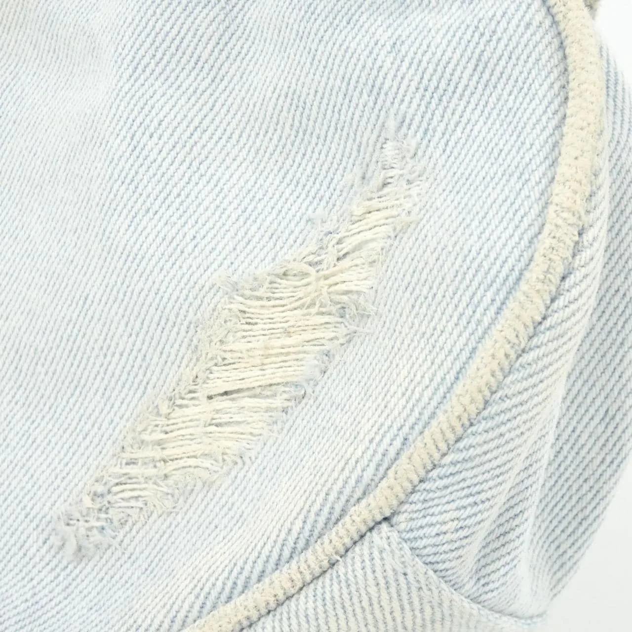 BALENCIAGA Le Cagole 671309 2AABV 肩背包 牛仔布 黑色 牛仔布 中古品A - 縮圖 5