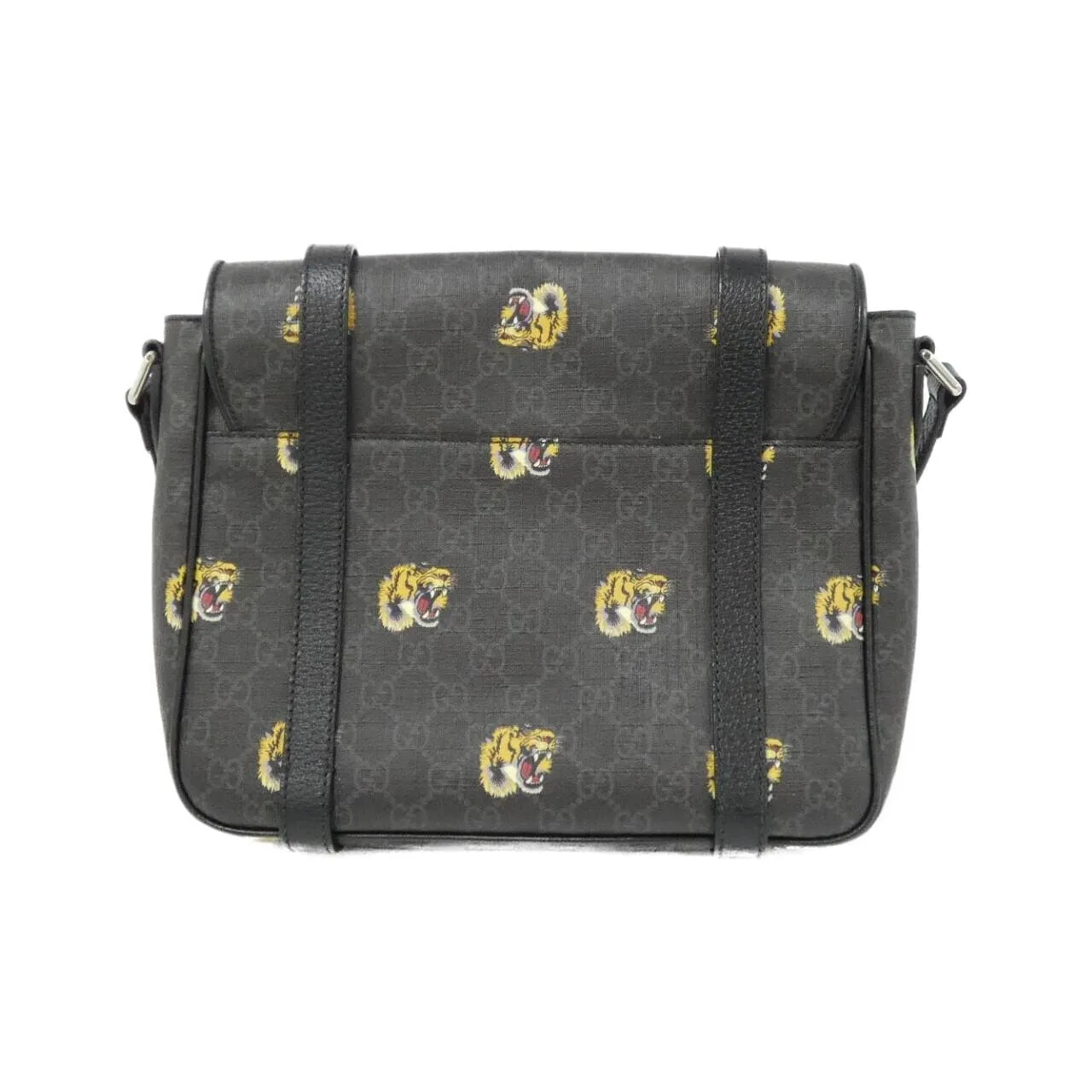 GUCCI 658542 UXVAF Shoulder Canvas Black Canvas Rank A - Thumbnail 2
