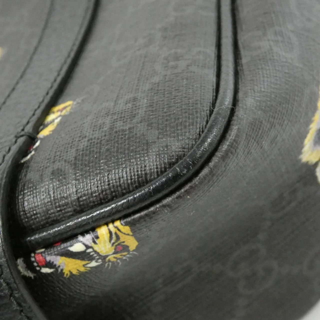 GUCCI 658542 UXVAF Shoulder Canvas Black Canvas Rank A - Thumbnail 4