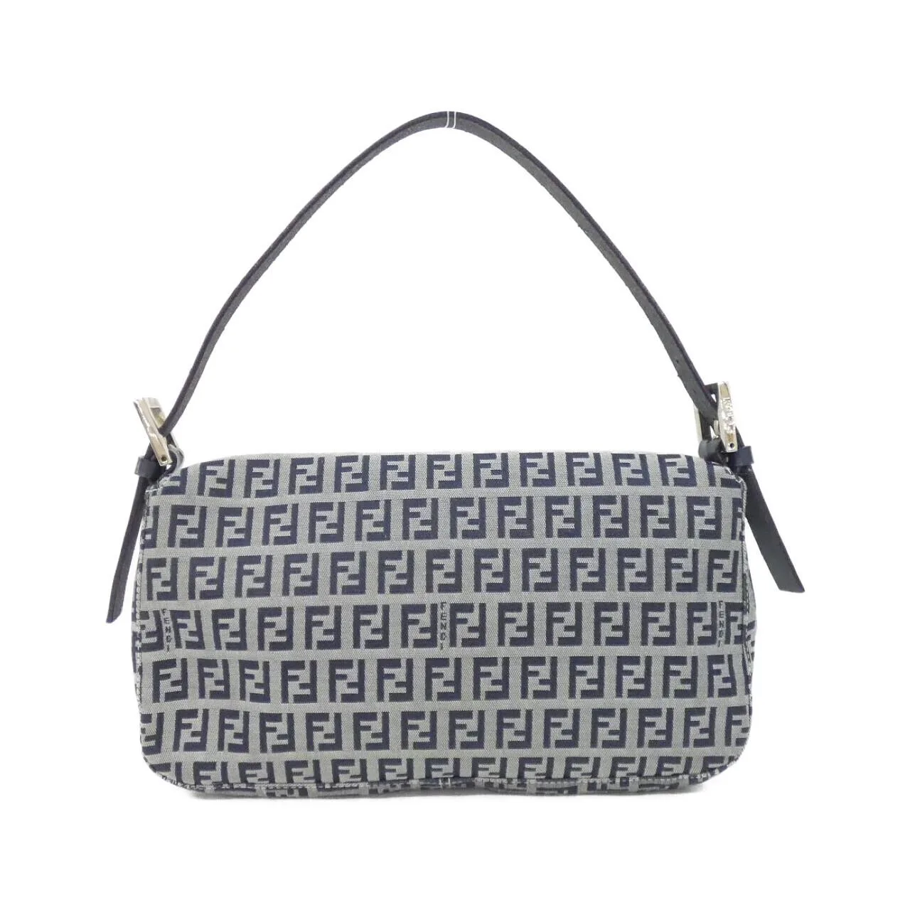 FENDI Baguette 26424 Shoulder Canvas Navy Canvas Rank A - Thumbnail 2