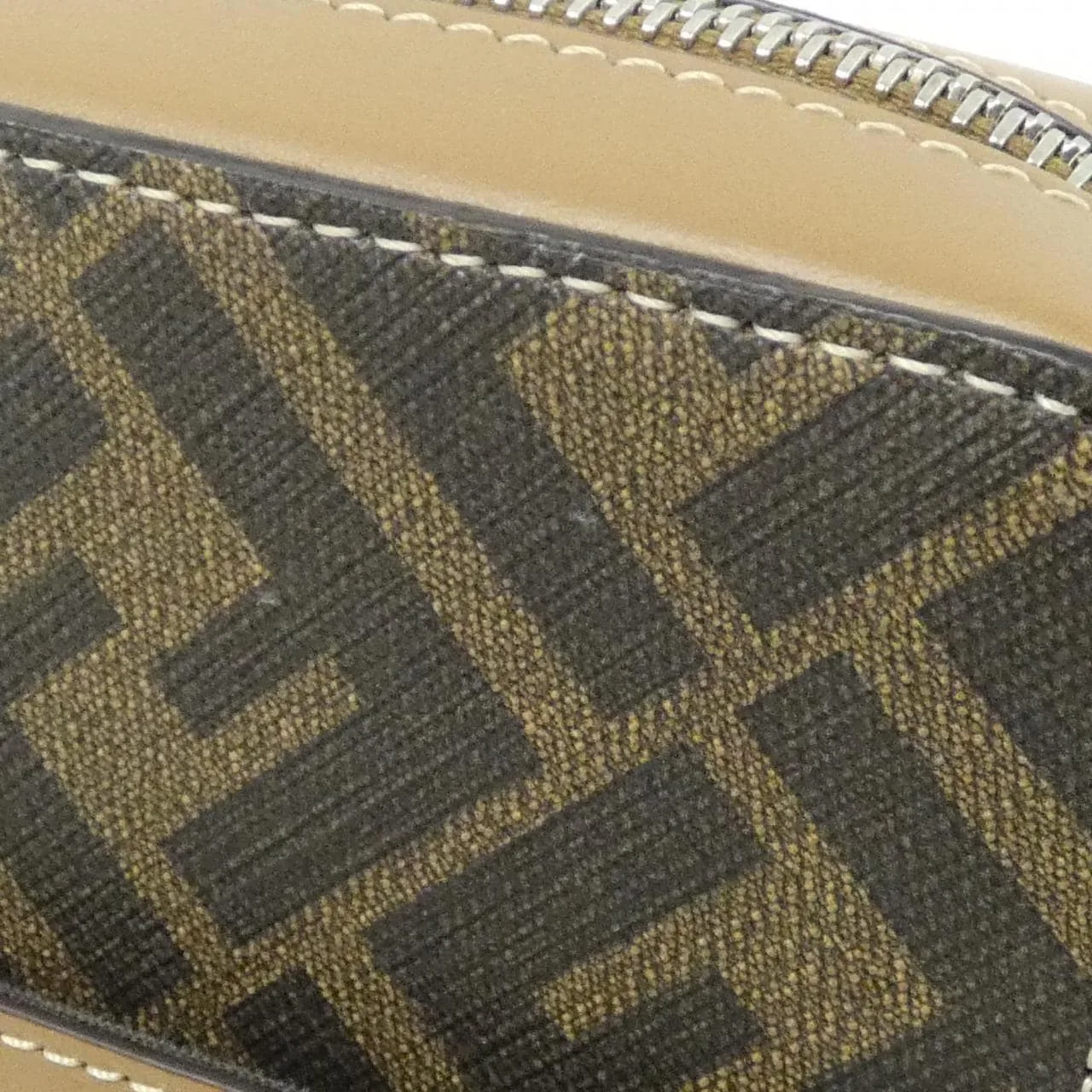 FENDI 7AS239 AFF2 Shoulder Canvas Black Canvas Rank A - Thumbnail 6