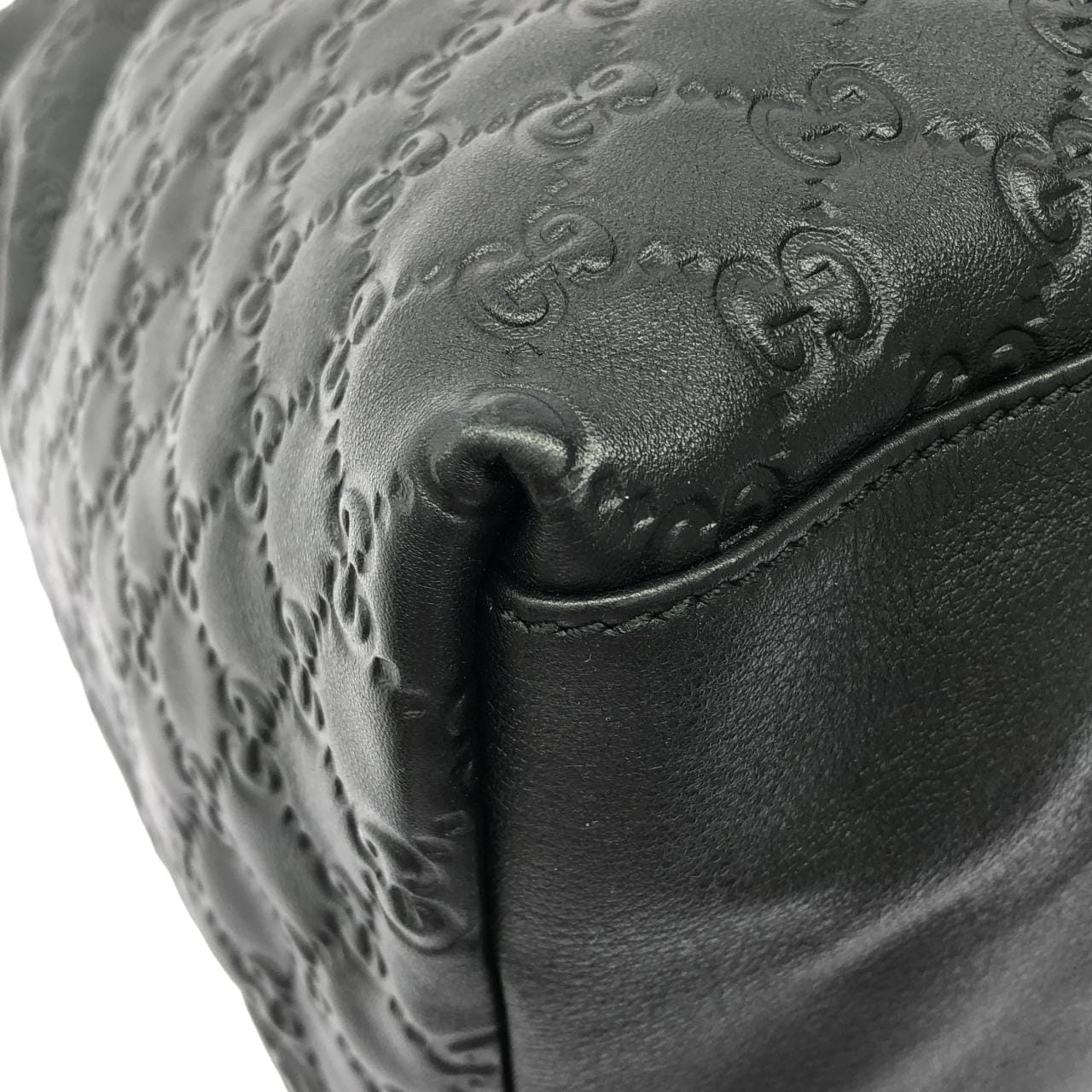 GUCCI 201482 BEG1G Handbag Leather 3