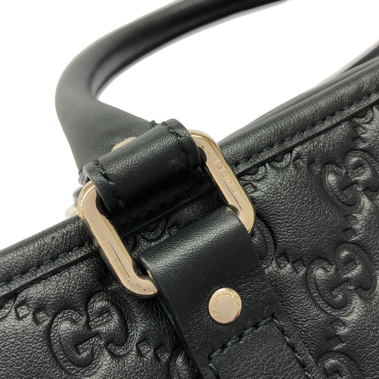 GUCCI 201482 BEG1G Handbag Leather 5