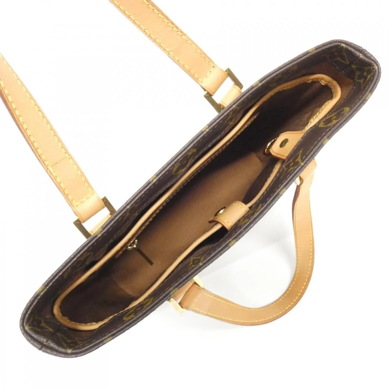 LOUIS VUITTON M51172 Handbag Monogram 黑色 Monogram 中古品A - 縮圖 8