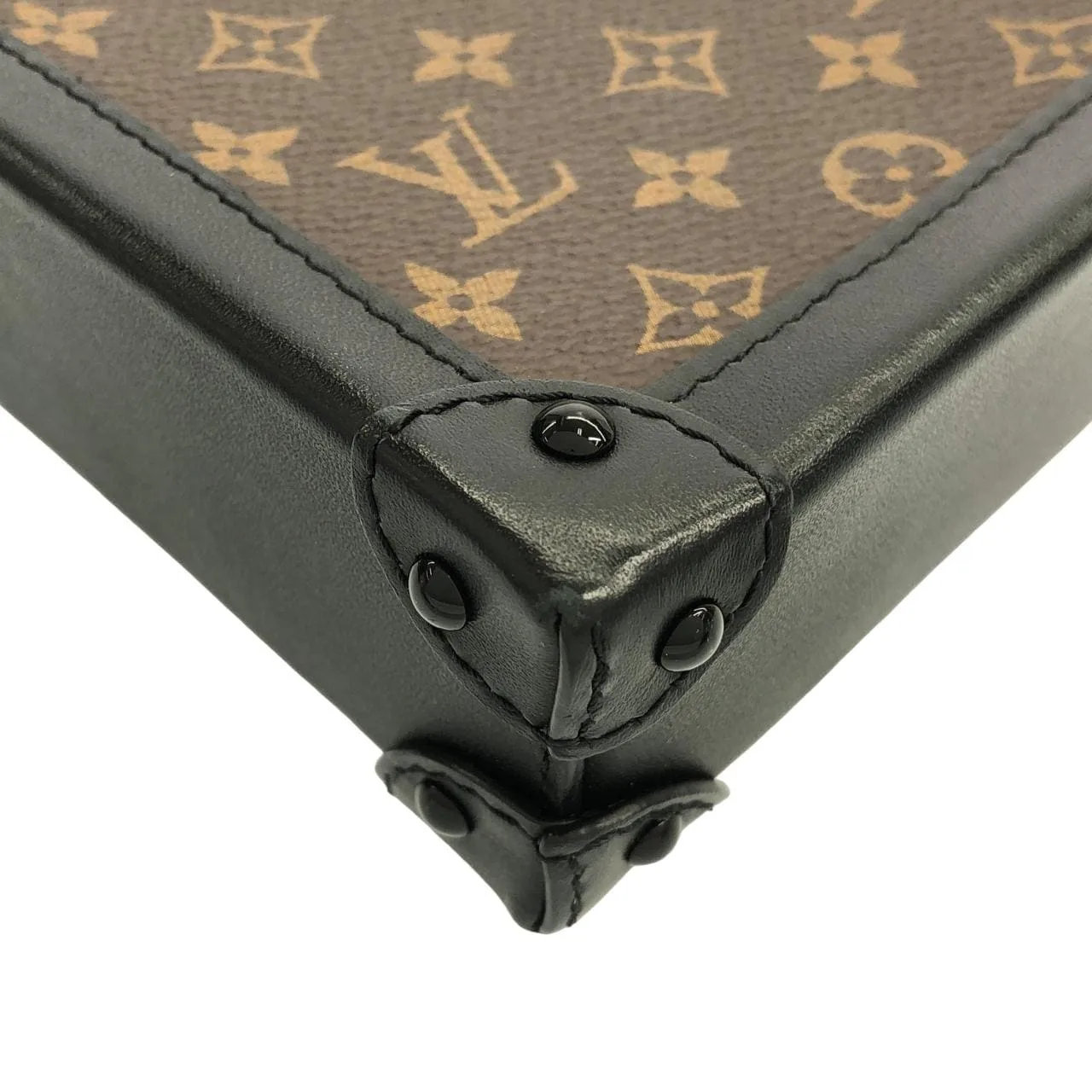 LOUIS VUITTON Pochette M63913 肩背包 Monogram 黑色 Monogram 中古品A - 縮圖 3