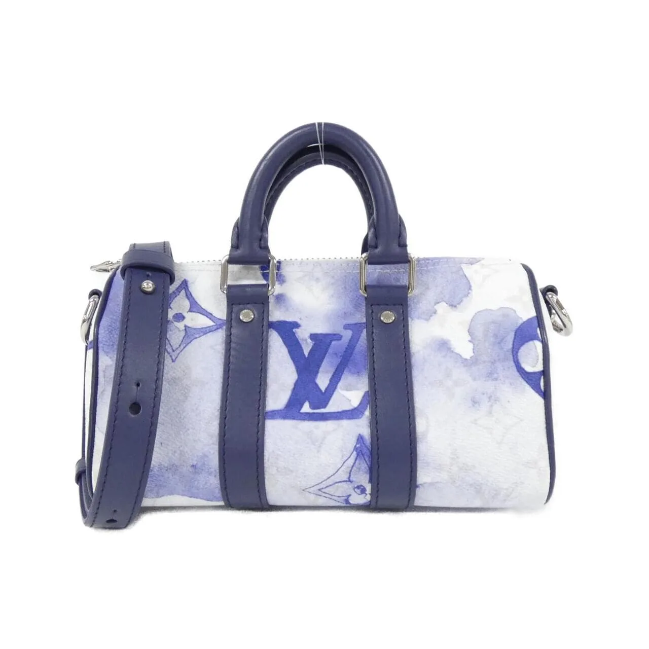 LOUIS VUITTON Keepall M45761 Boston Monogram Blue