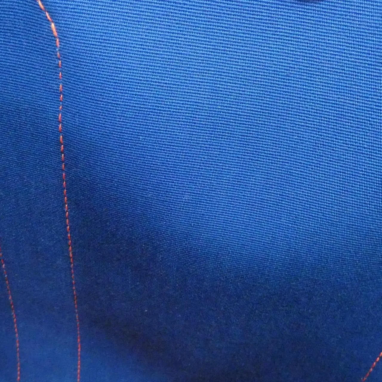 HERMES Garden Party 065867CK Tote Blue Rank A - Thumbnail 8