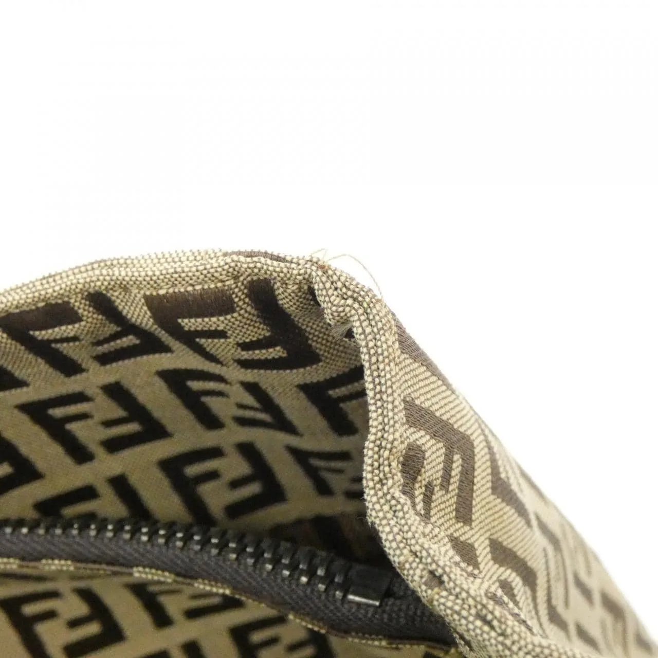 FENDI Sunshine Shopper 8BH018 Handbag Canvas Beige Canvas Rank A - Thumbnail 5