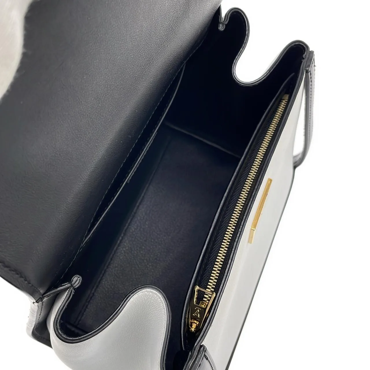 LOUIS VUITTON N97351 手提包 皮革 黑色 皮革 中古品A - 縮圖 8