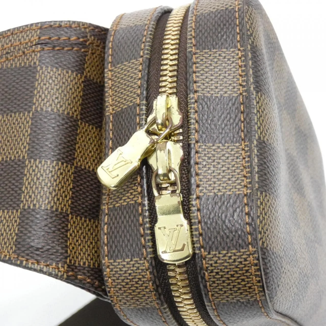 LOUIS VUITTON N51994 Shoulder Damier 黑色 Damier 中古品B - 縮圖 5
