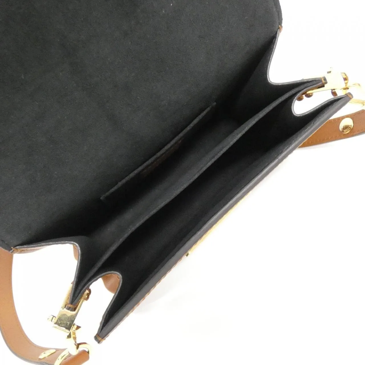 LOUIS VUITTON Dauphine M55504 Shoulder 黑色 中古品A - 縮圖 8