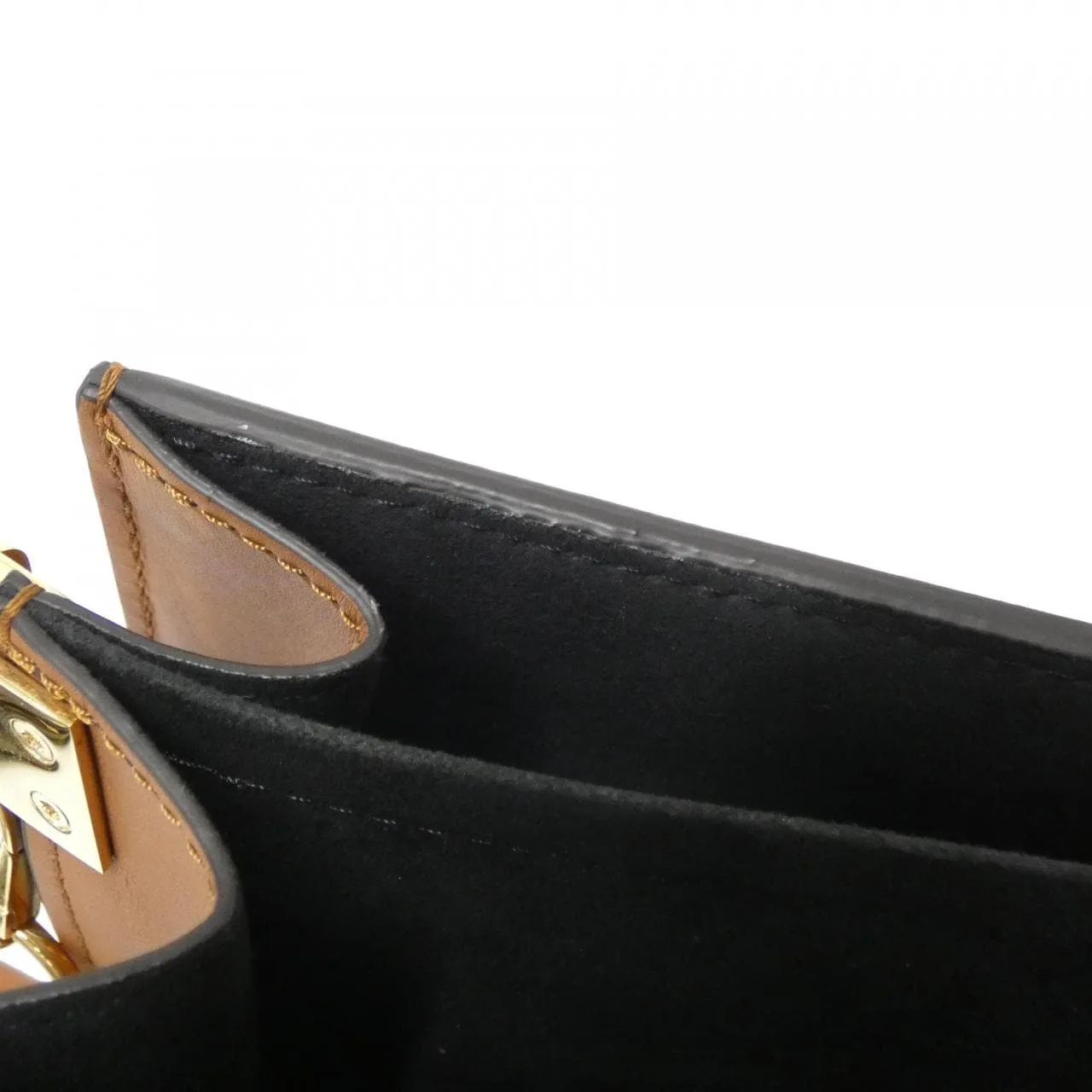 LOUIS VUITTON Dauphine M55504 Shoulder 黑色 中古品A - 縮圖 9