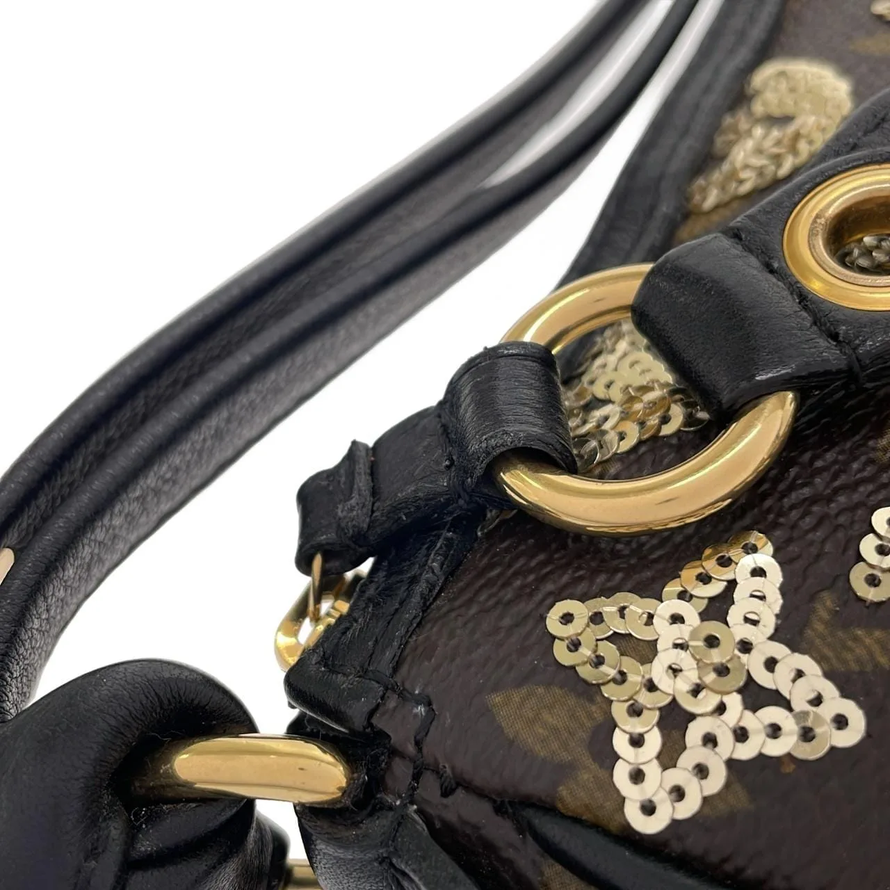 LOUIS VUITTON Pochette M60125 Pochette Monogram Gold Monogram Rank A - Thumbnail 3