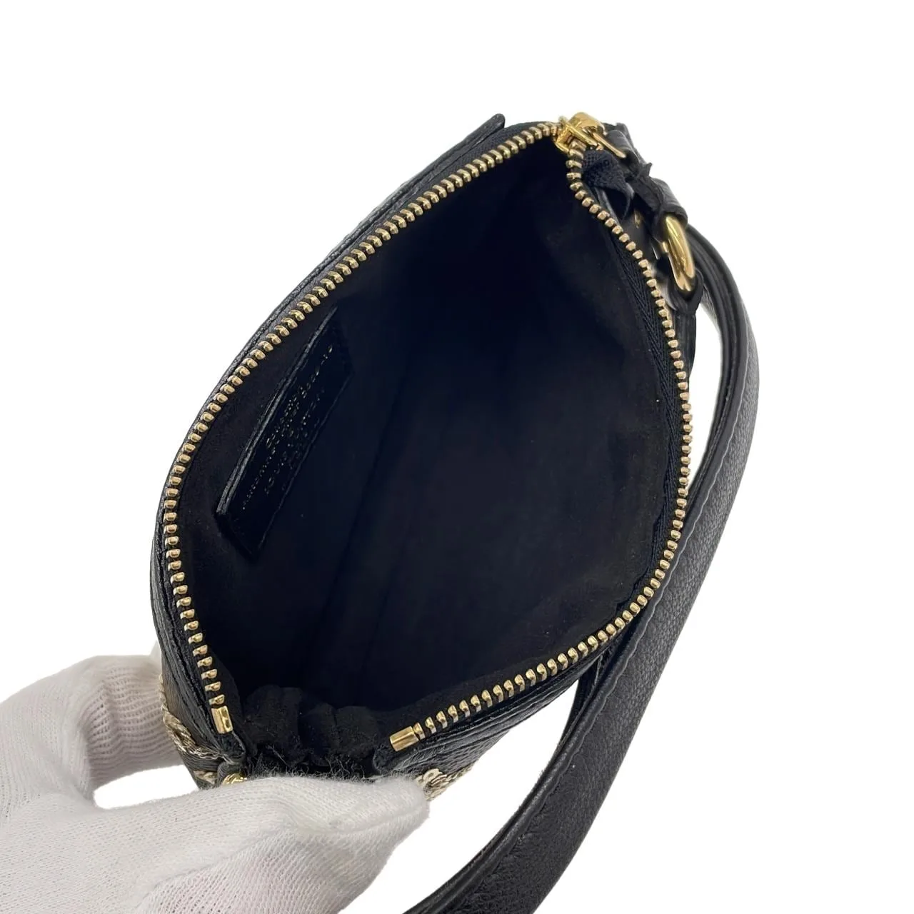 LOUIS VUITTON Pochette M60125 Pochette Monogram Gold Monogram Rank A - Thumbnail 6