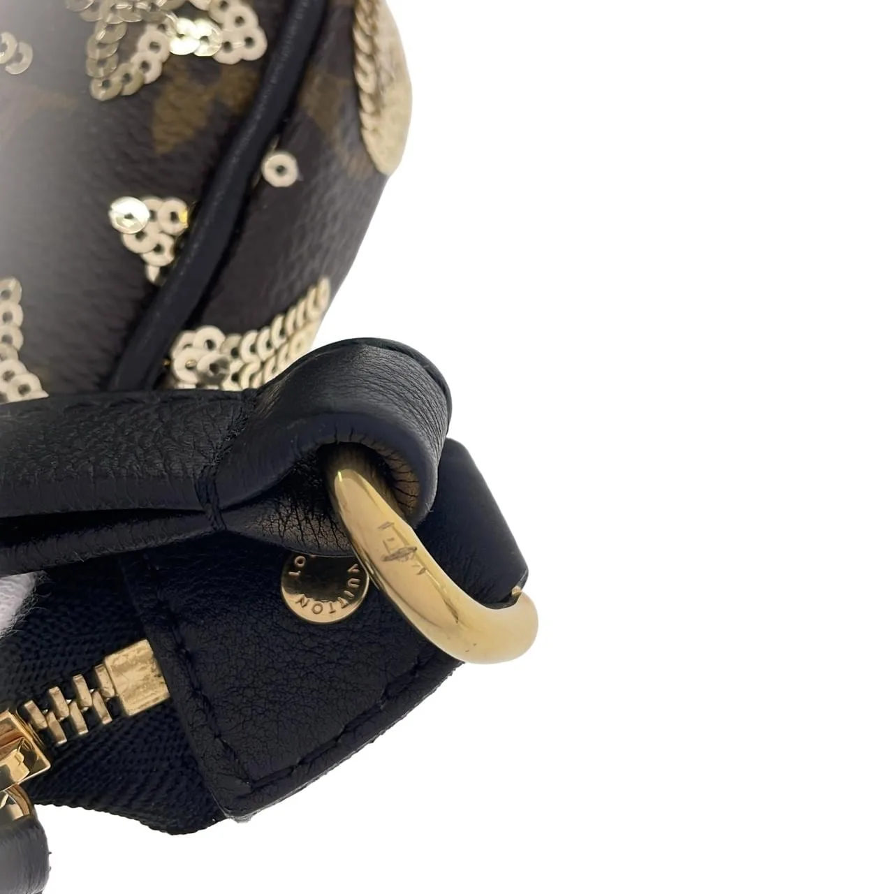 LOUIS VUITTON Pochette M60125 Pochette Monogram Gold Monogram Rank A - Thumbnail 7