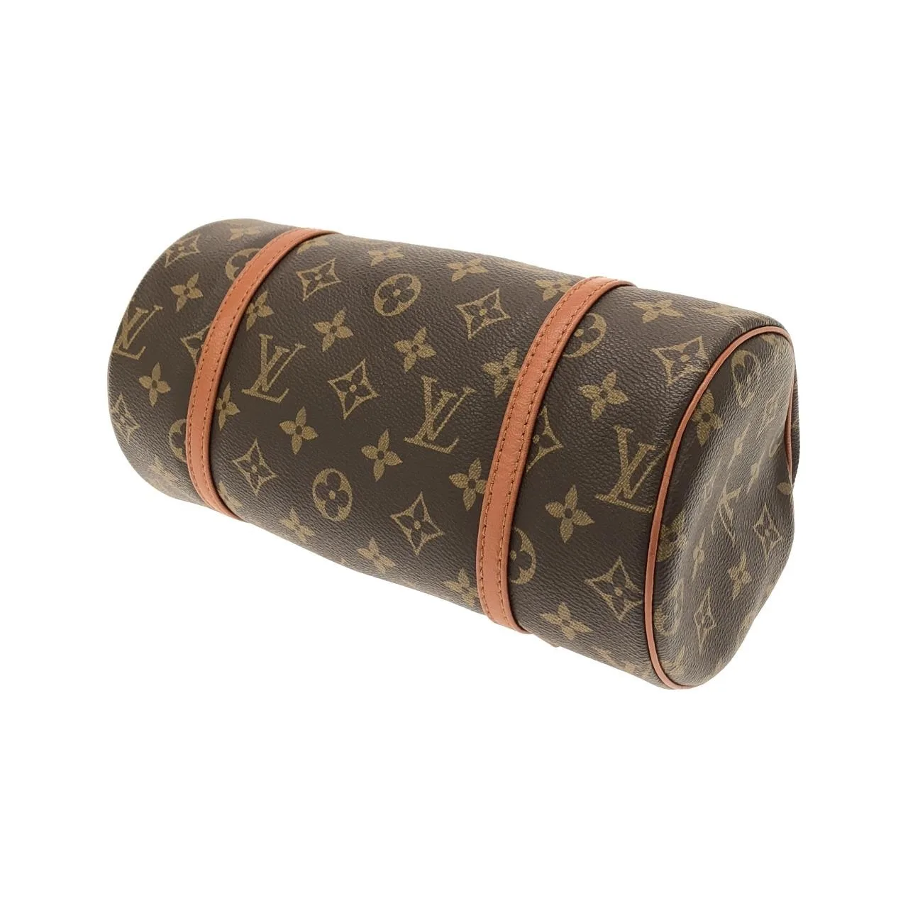 LOUIS VUITTON Papillon M51366 Handbag Monogram 黑色 Monogram 中古品A - 縮圖 2