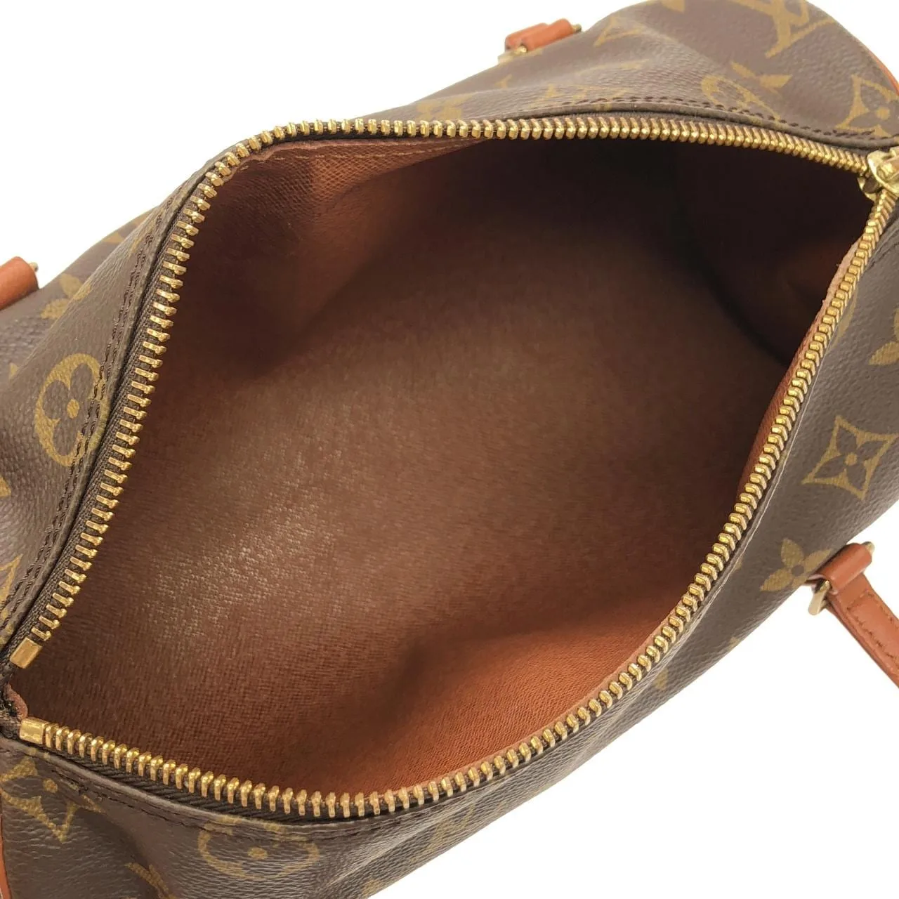 LOUIS VUITTON Papillon M51366 Handbag Monogram 黑色 Monogram 中古品A - 縮圖 5