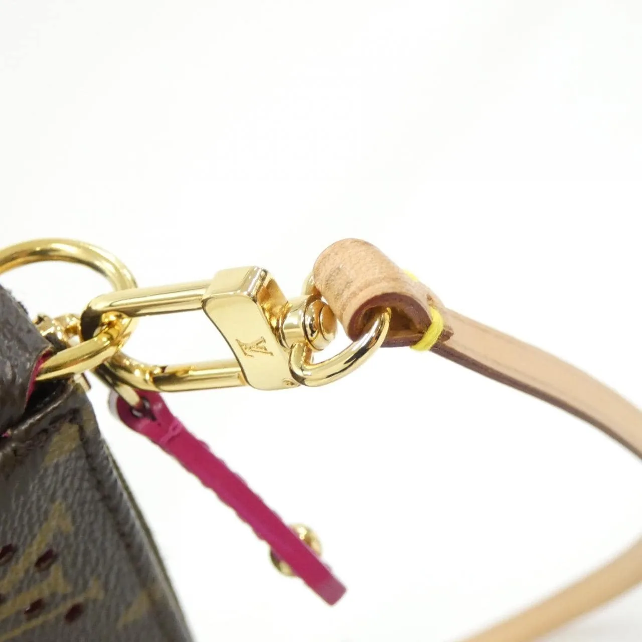 LOUIS VUITTON Pochette M95183 Pochette Monogram 黑色 Monogram 中古品A - 縮圖 8