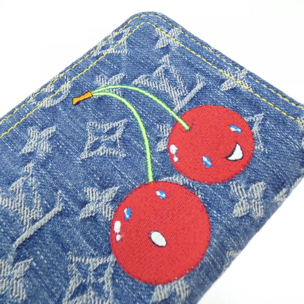 LOUIS VUITTON M23161 Wallet Monogram Blue Monogram Rank A - Thumbnail 4