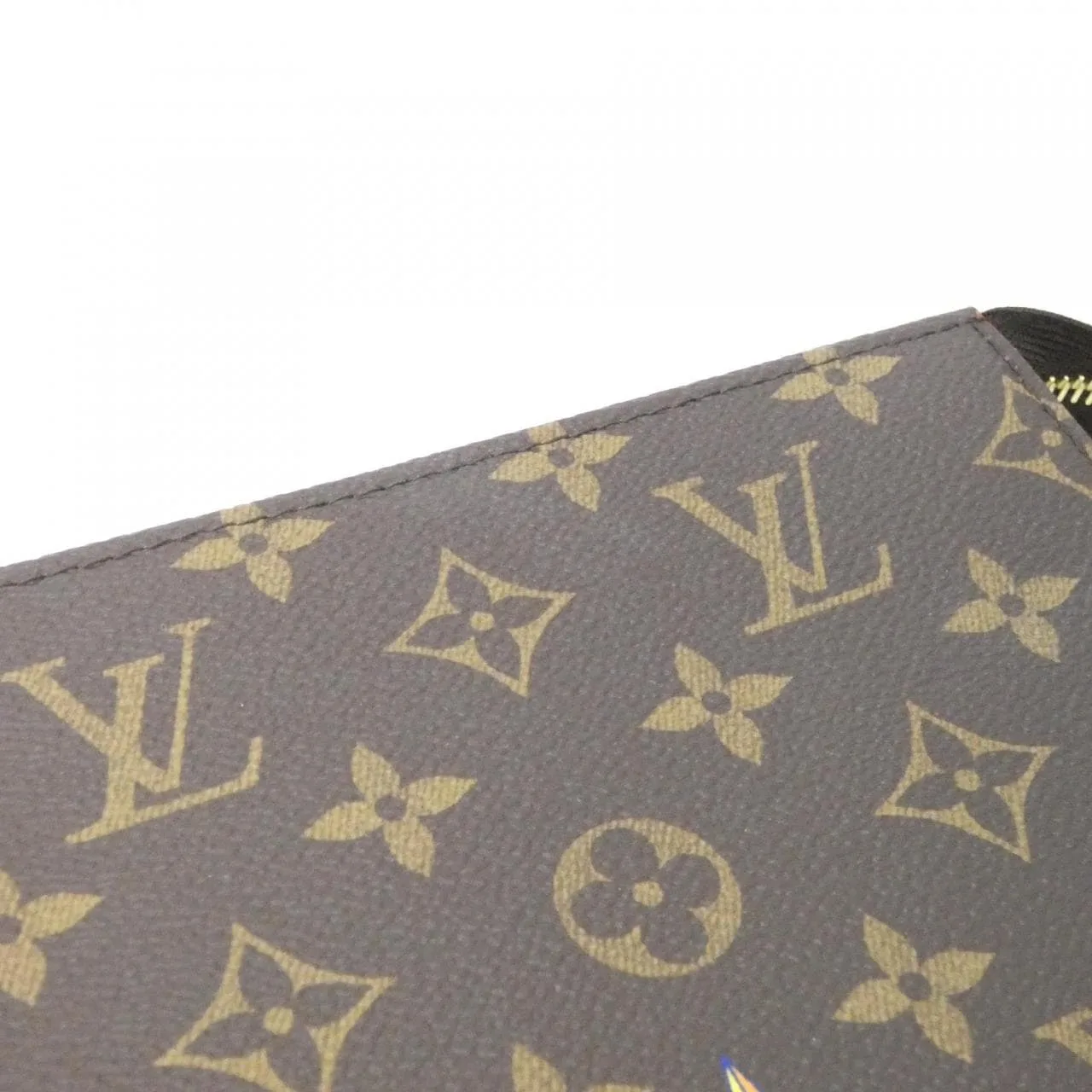 LOUIS VUITTON M14180 Pouch Monogram Black Monogram Rank A - Thumbnail 4