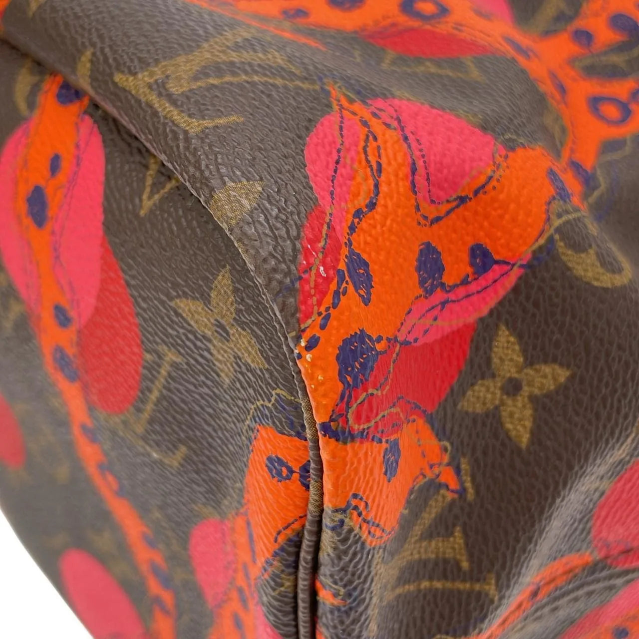 LOUIS VUITTON Neverfull M41603 托特包 Monogram 黑色 Monogram 中古品A - 縮圖 3