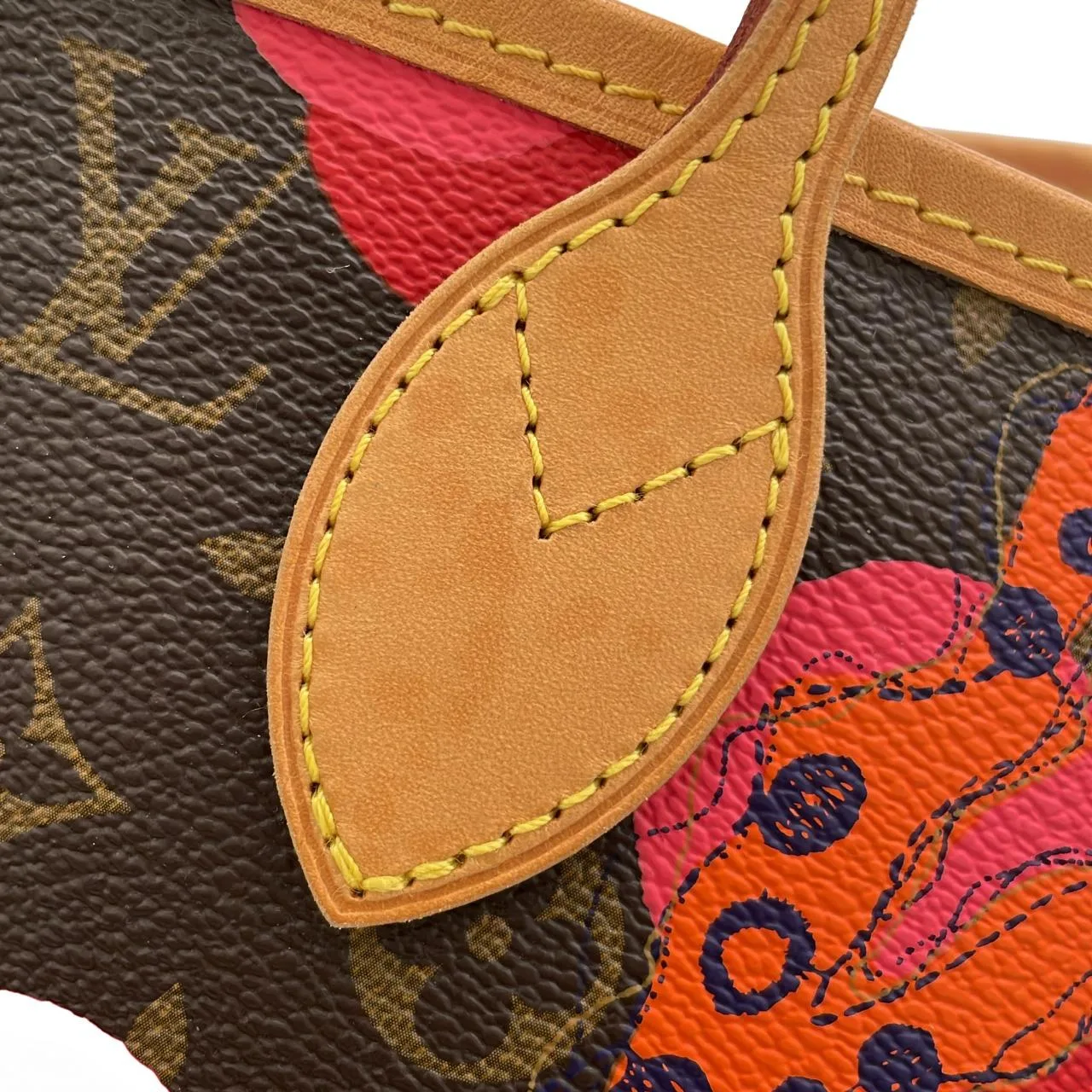 LOUIS VUITTON Neverfull M41603 托特包 Monogram 黑色 Monogram 中古品A - 縮圖 4