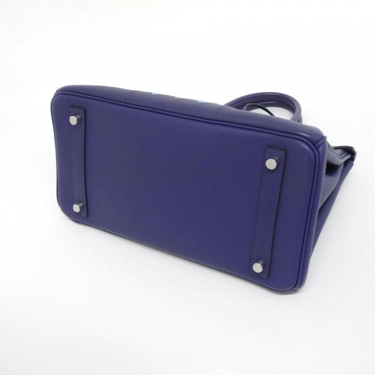 HERMES Birkin 077730CK Handbag Epsom Gold Epsom Leather Rank A - Thumbnail 3