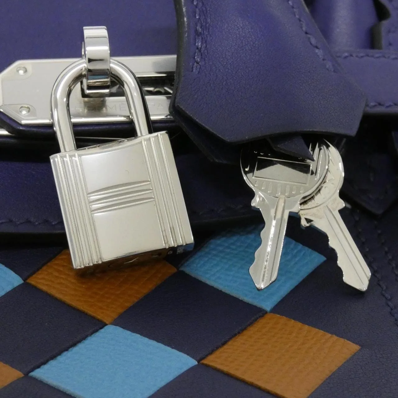 HERMES Birkin 077730CK Handbag Epsom Gold Epsom Leather Rank A - Thumbnail 6