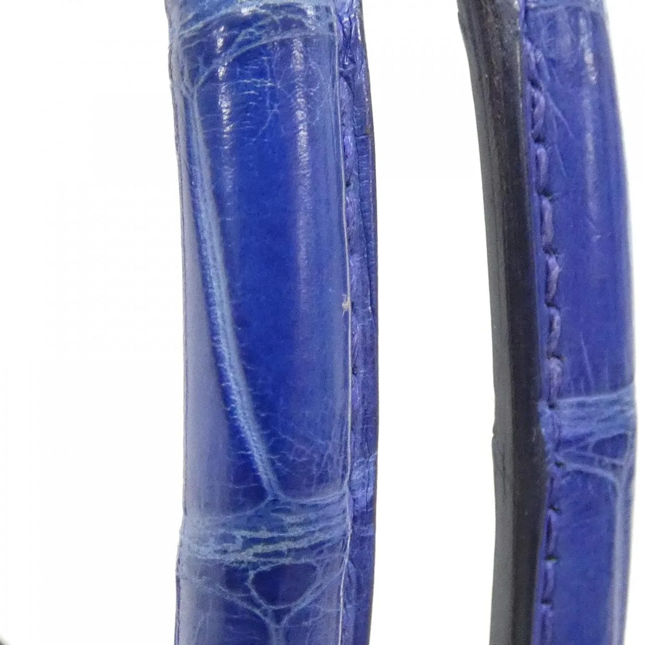 HERMES Birkin 076218CK Handbag Togo Blue Togo Leather Rank A - Thumbnail 8