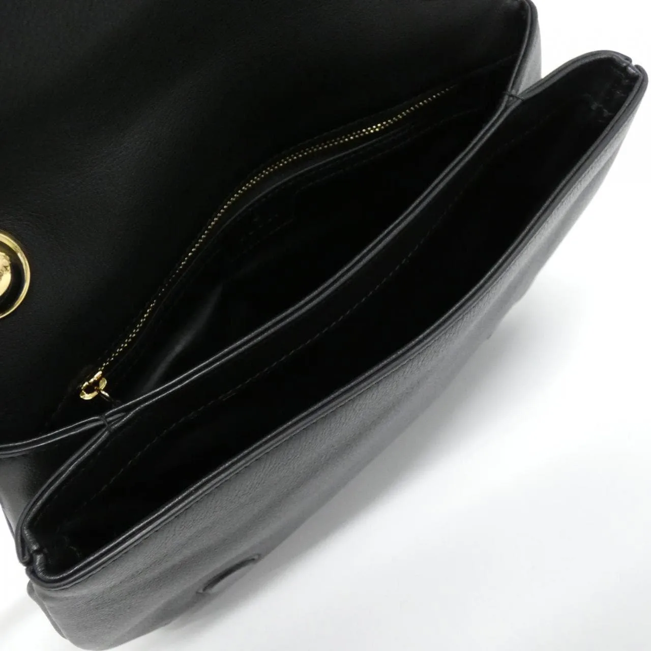 GUCCI 721172 UXXAG Shoulder Leather Black Leather Rank A - Thumbnail 6