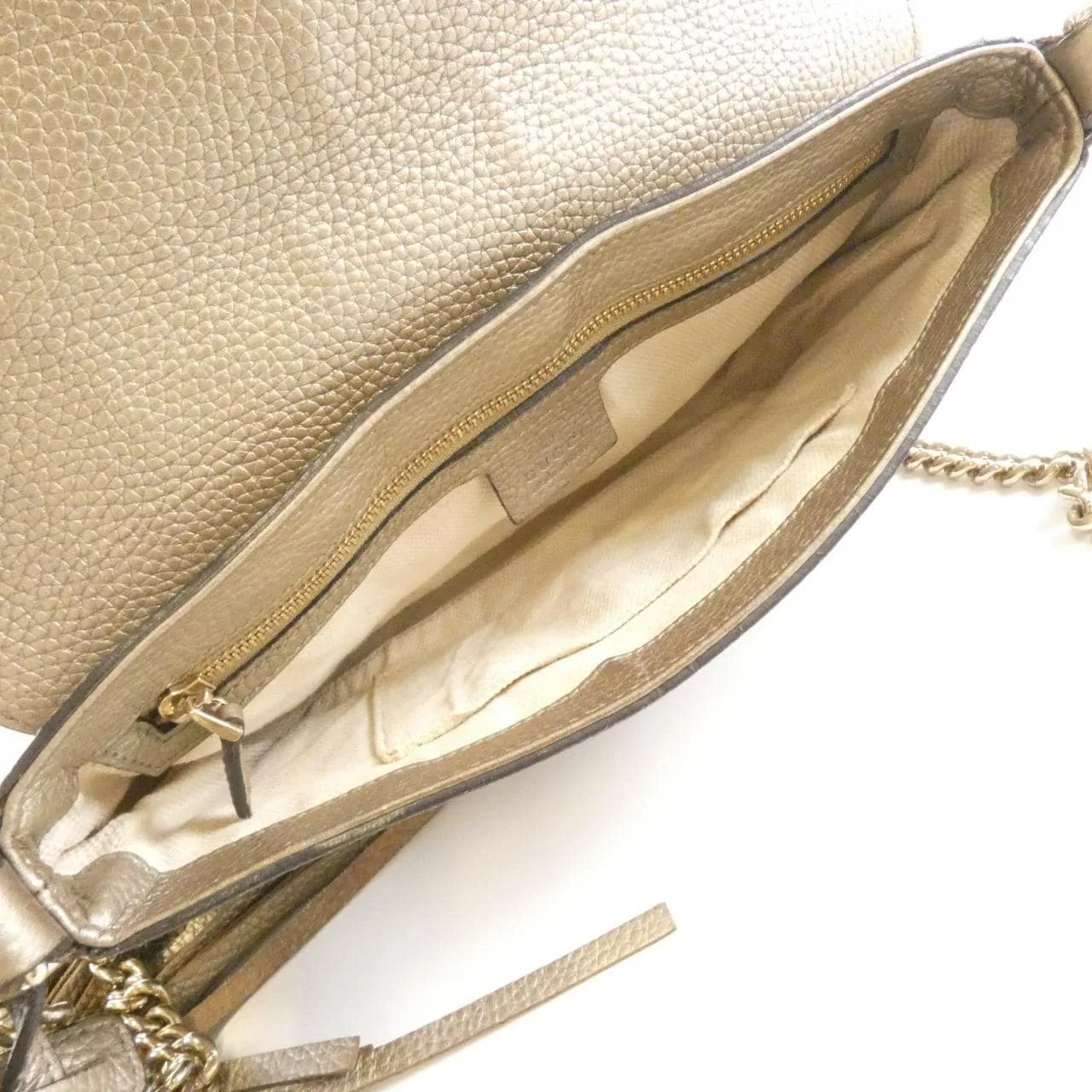 GUCCI 336752 AH90G Shoulder Leather 黑色 皮革 中古品B - 縮圖 8