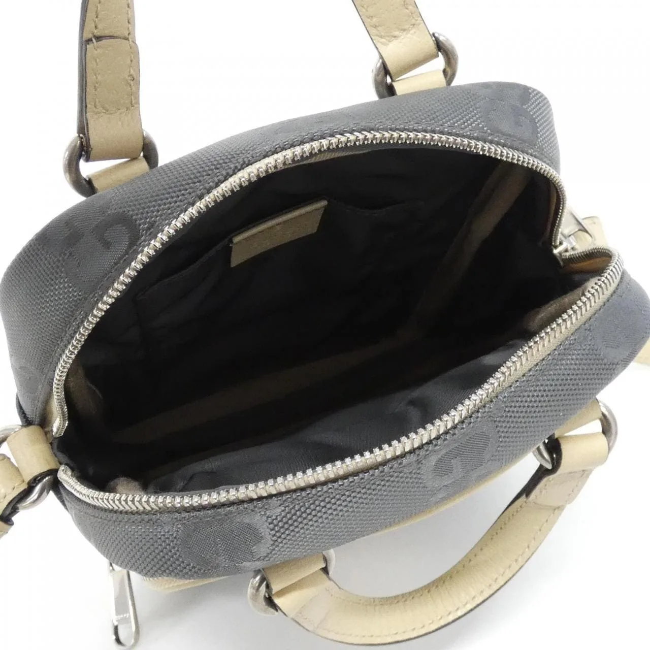 GUCCI Horsebit 1955 625850 H9HAN Shoulder Nylon Black Nylon Rank A - Thumbnail 8