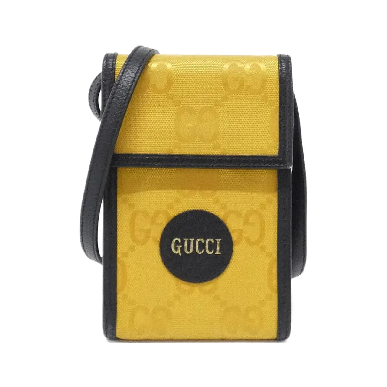 GUCCI Horsebit 1955 625599 H9HAN Shoulder Nylon Yellow