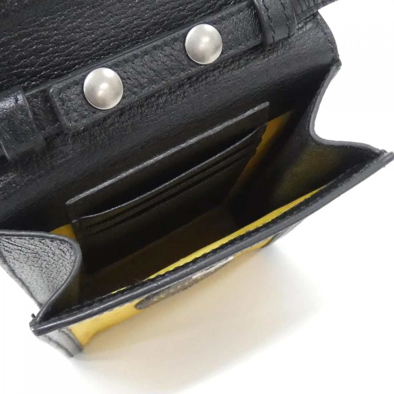 GUCCI Horsebit 1955 625599 H9HAN Shoulder Nylon Yellow Nylon Rank A - Thumbnail 8