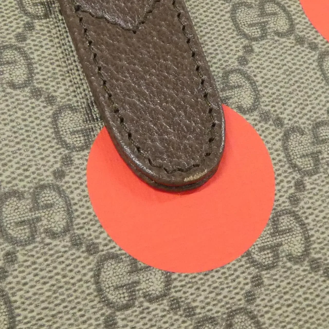 GUCCI 678843 UQHIG Shoulder Canvas 黑色 帆布 中古品A - 縮圖 5