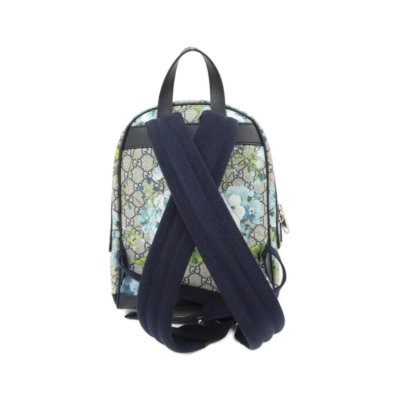 GUCCI 546327 KU2QN Backpack Canvas 黑色 帆布 中古品A - 縮圖 2