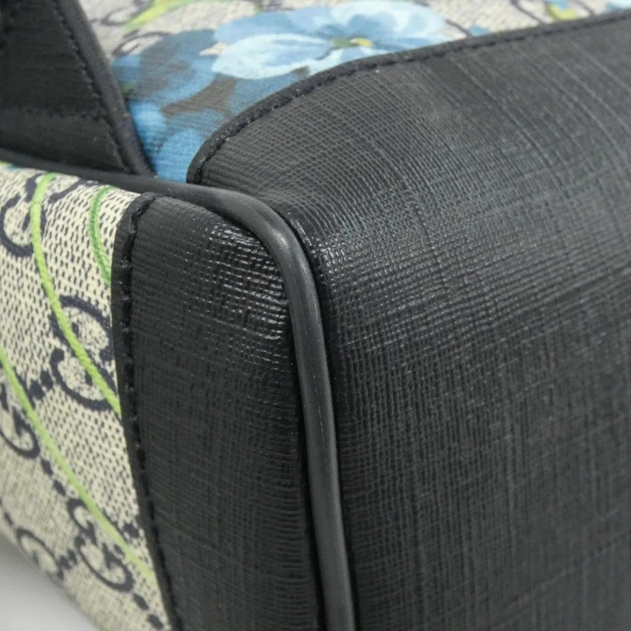 GUCCI 546327 KU2QN Backpack Canvas 黑色 帆布 中古品A - 縮圖 3