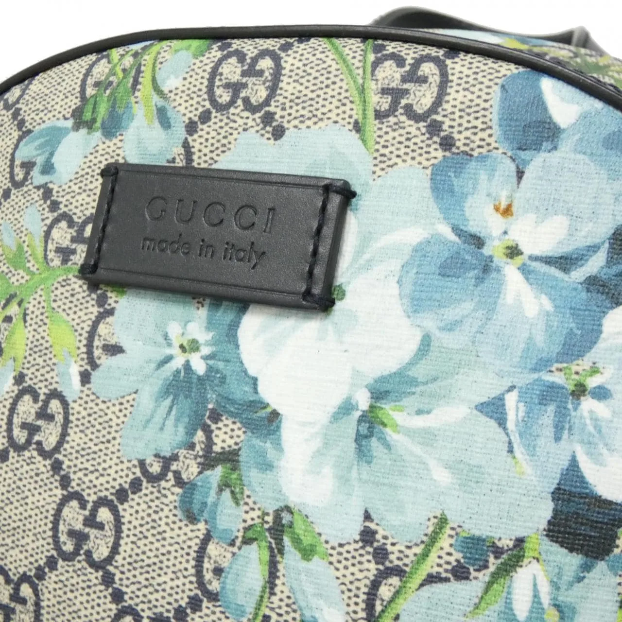 GUCCI 546327 KU2QN Backpack Canvas 黑色 帆布 中古品A - 縮圖 4