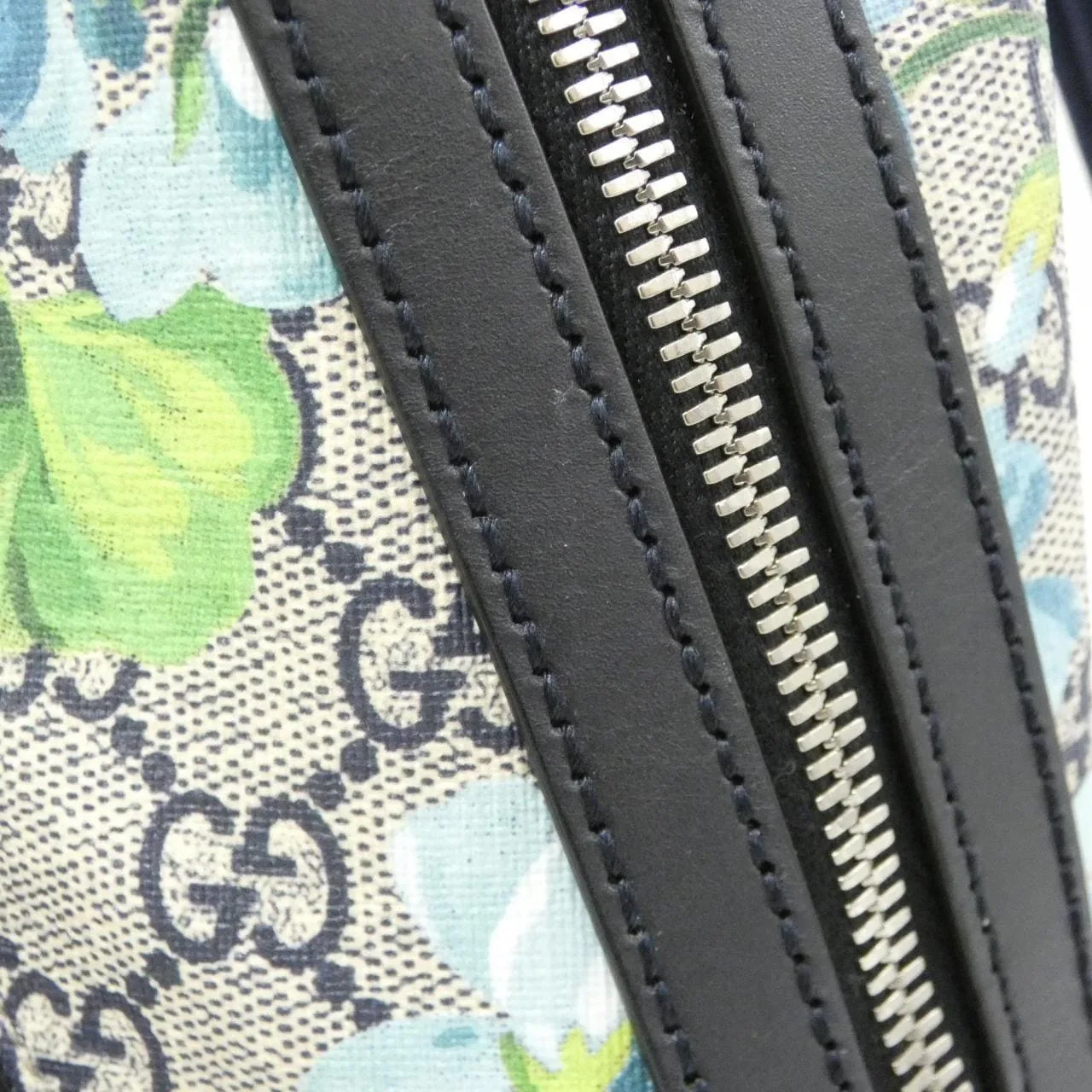 GUCCI 546327 KU2QN Backpack Canvas 黑色 帆布 中古品A - 縮圖 7