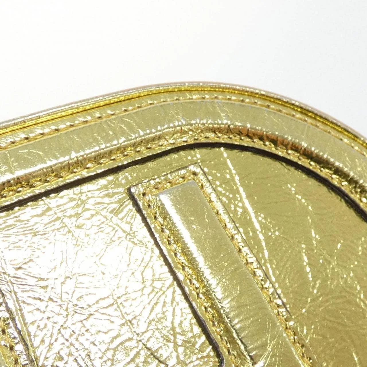 FENDI 8BS058 AISP Handbag Leather Black Leather Rank A - Thumbnail 4