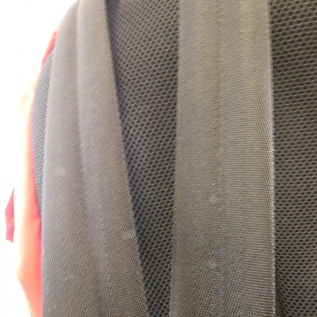 FENDI 7VZ035 6C1 Backpack Nylon 紅色 尼龍 中古品B - 縮圖 6