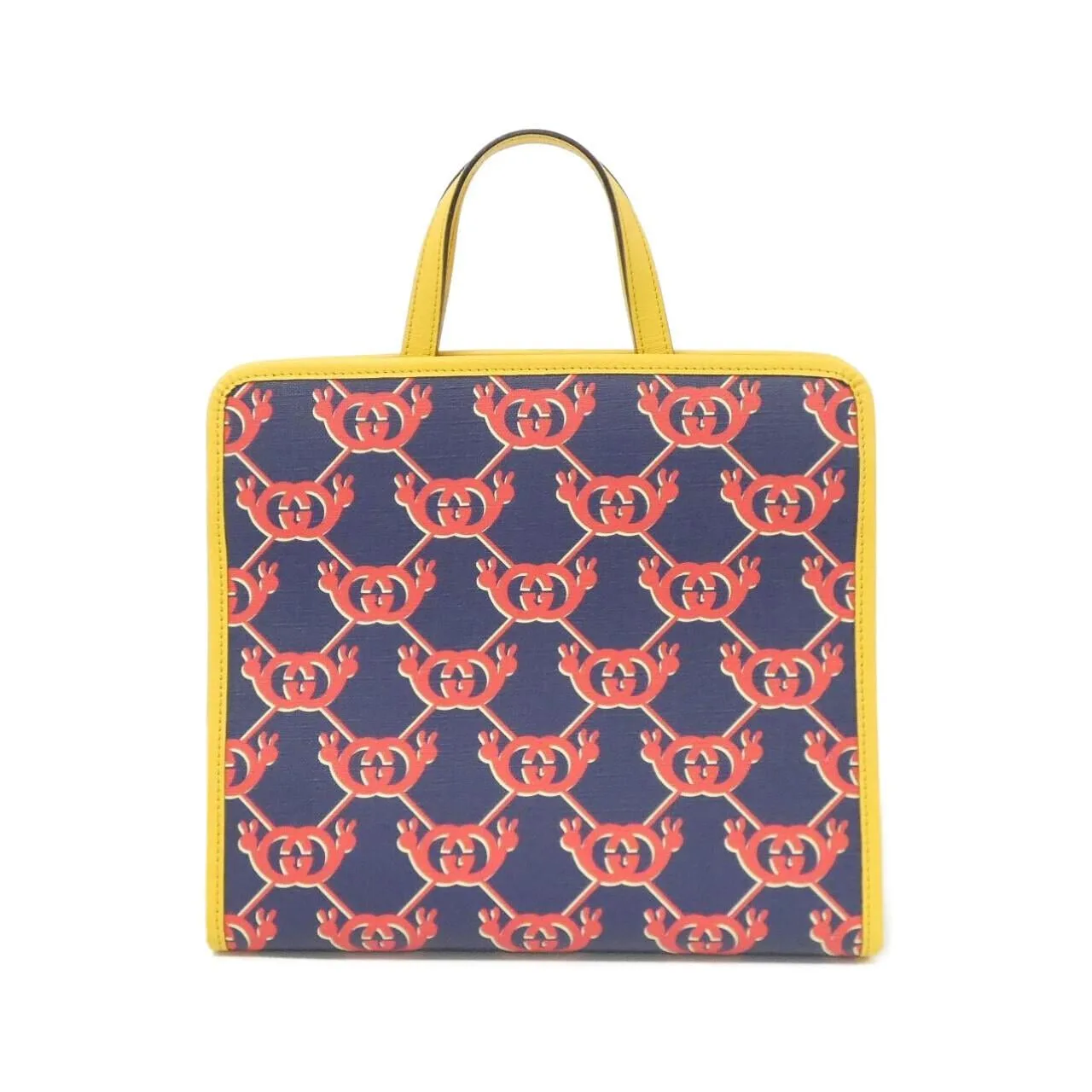 GUCCI 605614 FABBS Handbag Canvas