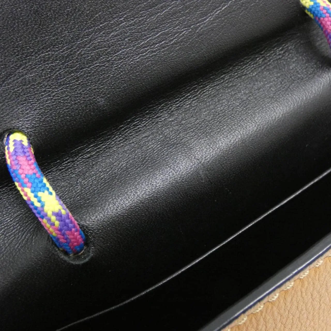 LOEWE 101 30AB66 Shoulder 黑色 中古品A - 縮圖 10