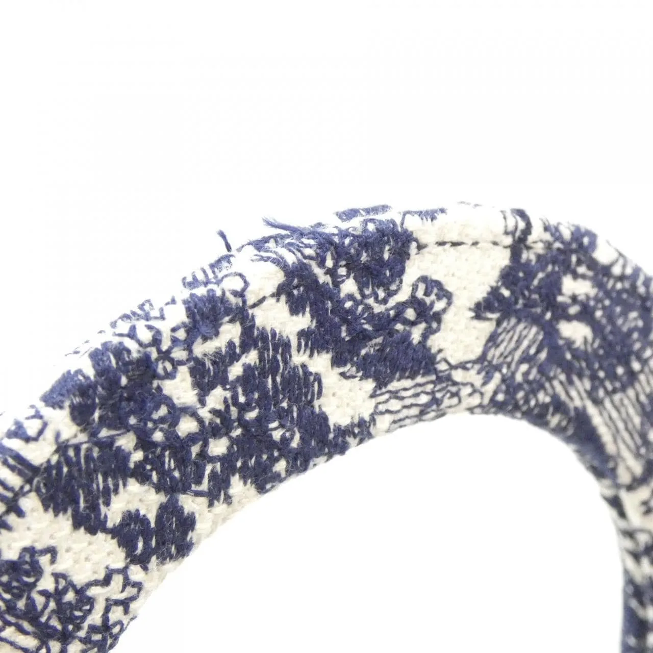 DIOR Lady Dior M0565OTDT Handbag Canvas 黑色 帆布 中古品A - 縮圖 6