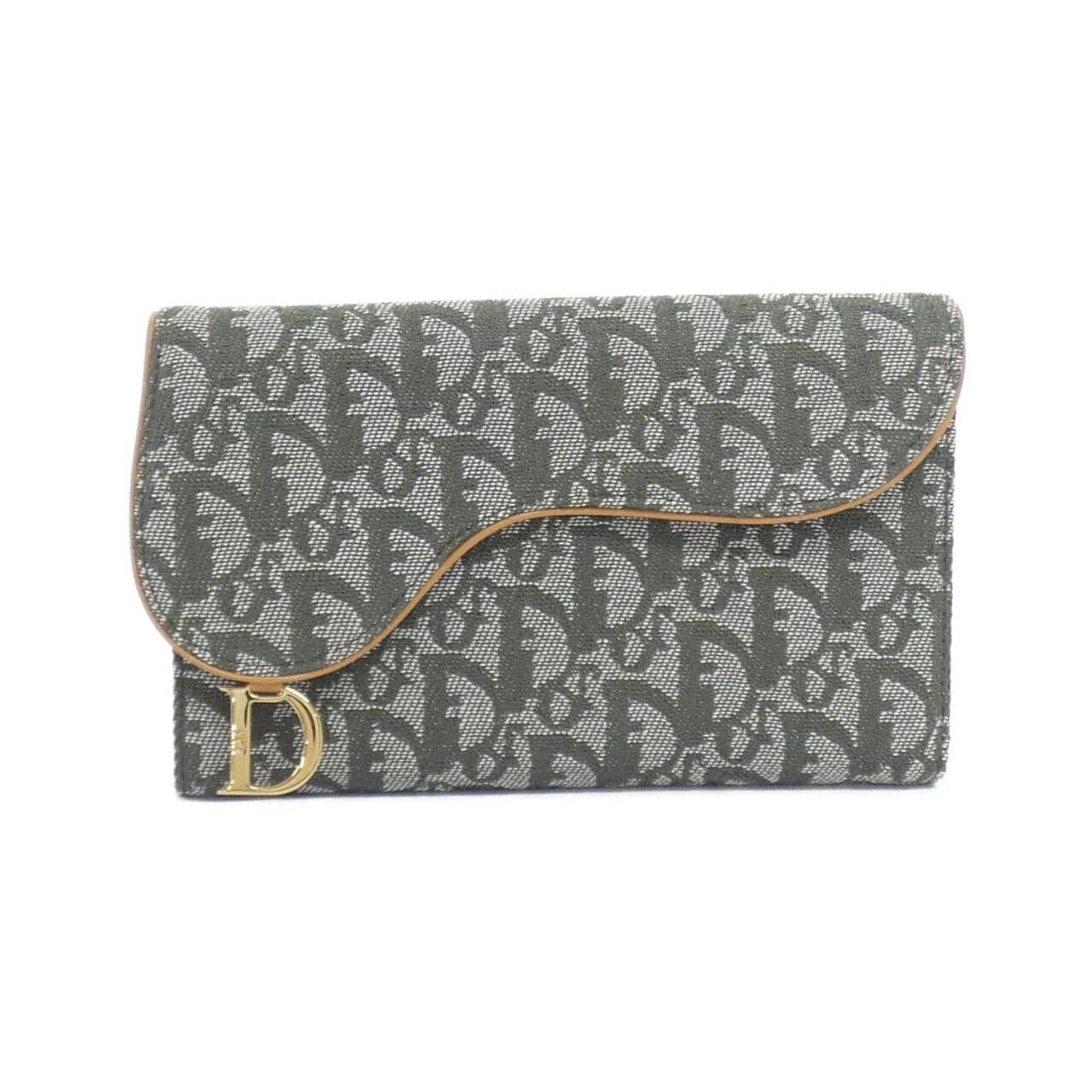 DIOR Lady D-Lite SLO43001 銀包 帆布