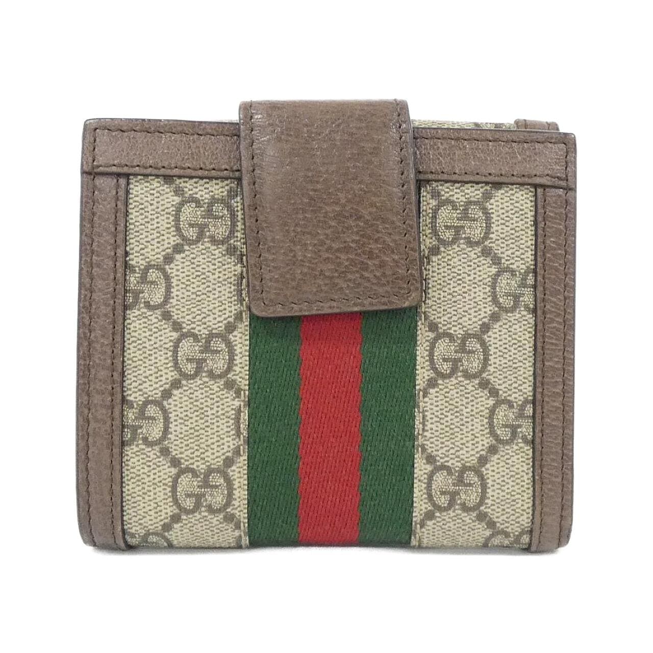 GUCCI 523173 96IWG 銀包 帆布 2