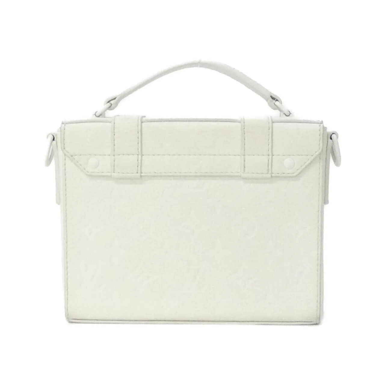 LOUIS VUITTON Soft Trunk M57407 Shoulder Monogram 白色 Monogram 中古品A - 縮圖 2